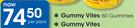 Gummy Vites 60 Gummies-Per Pack
