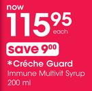 Creche Guard Immune Multivit Syrup-200ml