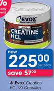 Evox Creatine HCL 90 Capsules-Per Pack