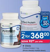 Clicks Purified Protein-2x1Kg