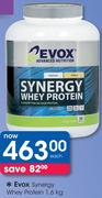 Evox Synergy Whey Protein-1.6Kg Each