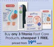 Titania Foot Care Products-Each