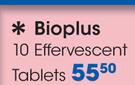 Bioplus 10 Effervescent Tablets-Per Pack