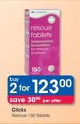 Clicks Rescue 150 Tablets-For 2