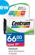 Centrum Adult Multivitamin 16 Tablets-Per Pack