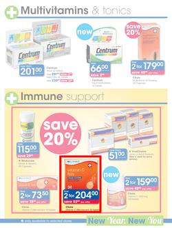 Clicks : Health New Year (29 Dec - 22 Jan 2017), page 7
