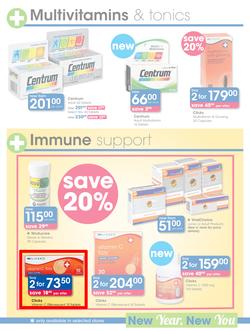 Clicks : Health New Year (29 Dec - 22 Jan 2017), page 7