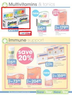 Clicks : Health New Year (29 Dec - 22 Jan 2017), page 7