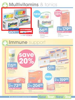 Clicks : Health New Year (29 Dec - 22 Jan 2017), page 7