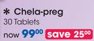 Chela Preg 30 Tablets-Per Pack