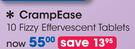CrampEase 10 Fizzy Effervescent Tablets-Per Pack