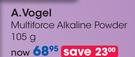 A.Vogel Multiforce Alkaline Powder-105g Each