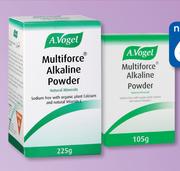A.Vogel Multiforce Alkaline Powder Excl.Mango And Lemon Flavour-225g Each