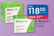 MenaCal 7 30 Chews Or Tablets-Per Pack