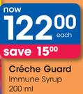 Creche Guard Immune Syrup-200ml Each