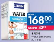 USN Water Slim Packs-20x5g Per Pack