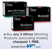 Ultima Slimming Products(Excluding Shakes)-Each
