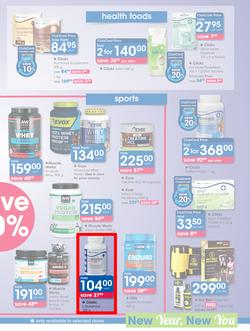 Clicks : Health New Year (29 Dec - 22 Jan 2017), page 13