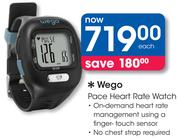 Wego Pace Heart Rate Watch