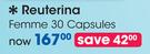 Reuterina Femme 30 Capsules-Per Pack