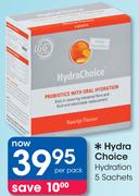 Hydra Choice Hydration 5 Sachets-Per Pack