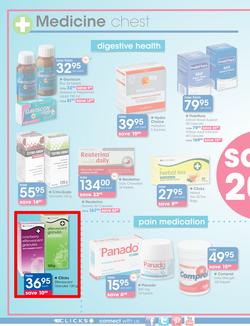Clicks : Health New Year (29 Dec - 22 Jan 2017), page 20