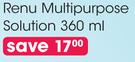 Bausch & Lomb Renu Multipurpose Solution-360ml