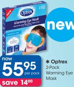 Optrex 2 Pack Warming Eye Mask-Per Pack