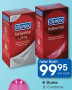 Durex 12 Condoms-Per Pack
