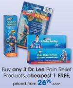 Dr.Lee Pain Relief Products-Each