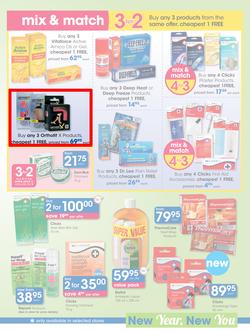 Clicks : Health New Year (29 Dec - 22 Jan 2017), page 23