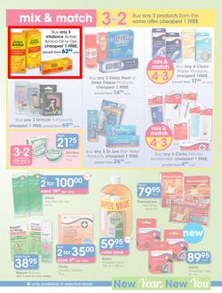 Clicks : Health New Year (29 Dec - 22 Jan 2017), page 23
