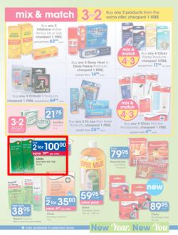Clicks : Health New Year (29 Dec - 22 Jan 2017), page 23
