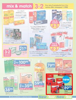 Clicks : Health New Year (29 Dec - 22 Jan 2017), page 23