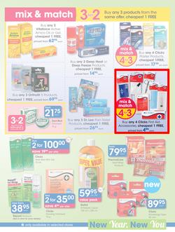 Clicks : Health New Year (29 Dec - 22 Jan 2017), page 23