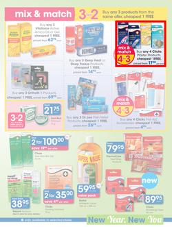 Clicks : Health New Year (29 Dec - 22 Jan 2017), page 23