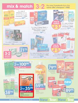 Clicks : Health New Year (29 Dec - 22 Jan 2017), page 23