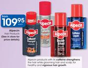 Alpecin Hair Products-Each