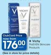 Vichy Proeven Skincare Products-Each
