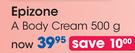 Epizone A Body Cream-500g