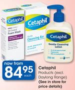 Cetaphil Products(Excl. Daylong Range)-Each