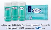 Lil-Lets Feminine Hygiene Products-Each