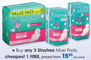 Stayfree Maxi Pads-Per Pack
