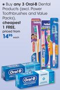 Oral-B Dental Products(Excl. Power Toothbrushes And Value Packs)-Each