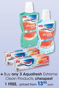 Aquafresh Extreme Clean Products-Each