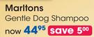 Marltons Gentle Dog Shampoo