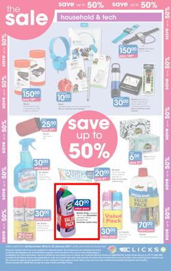 Clicks : Sale (26 Dec - 23 Jan 2017), page 12