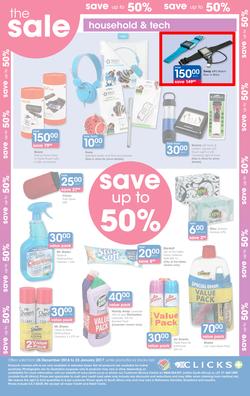 Clicks : Sale (26 Dec - 23 Jan 2017), page 12