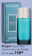 Bvlgari Aqua Pour Homme Eau De Toilette-30ml Each
