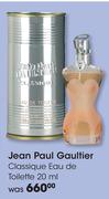 Jean Paul Gaultier Classique Eau De Toilette-20ml Each
